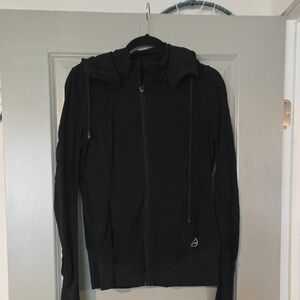 P'tula Black Windbreaker Jacket